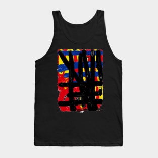 Artistic Tee Bold Lines Colors by RegiaArt Tank Top